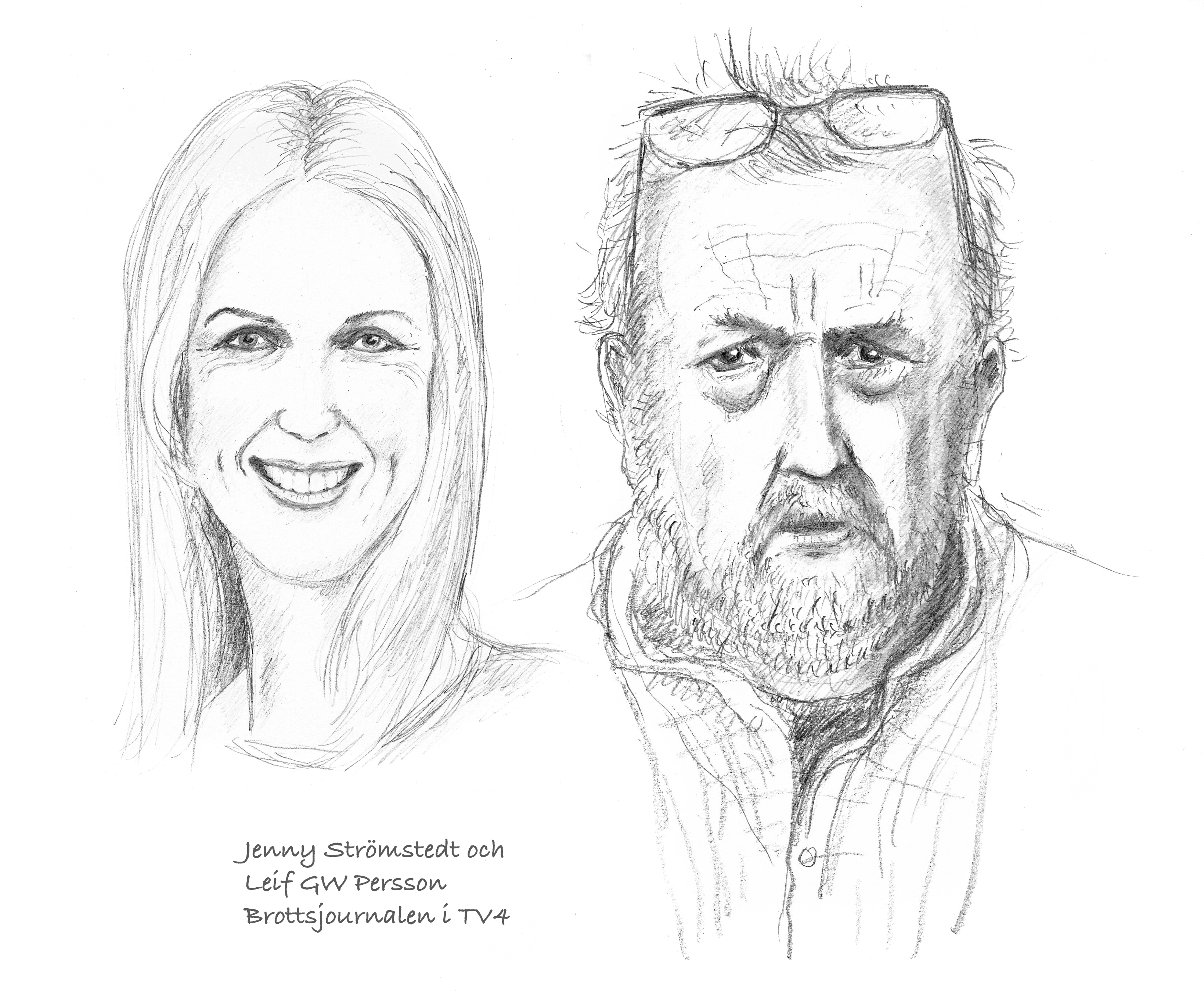  Jenny Strömstedt och Leif GW